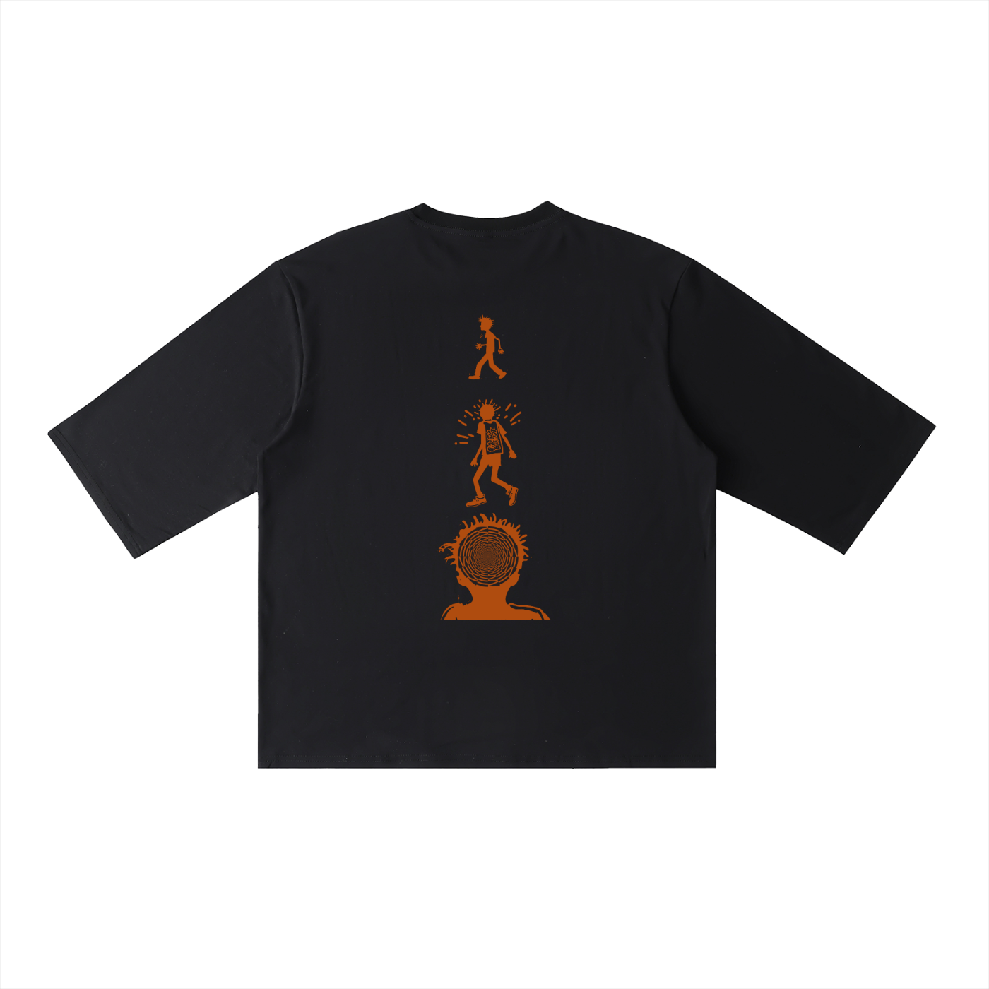Heart of Paris Half Sleeve Ribbed Tee